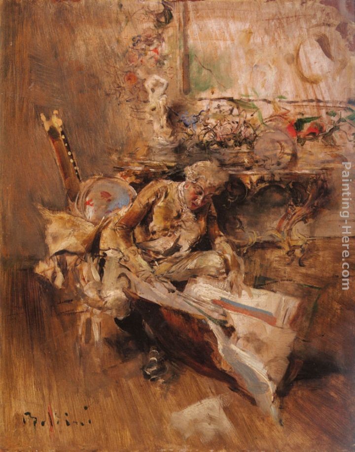 Giovanni Boldini The Art Connoisseur